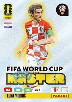 Luka Modric Croatia Panini FIFA World Cup 2026 Adrenalyn XL FIFA World Cup Master #DB09